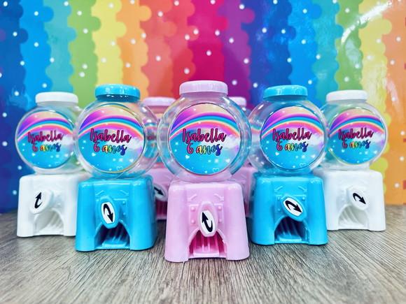 20 Lembrancinha Chuva de Amor Candy Machine