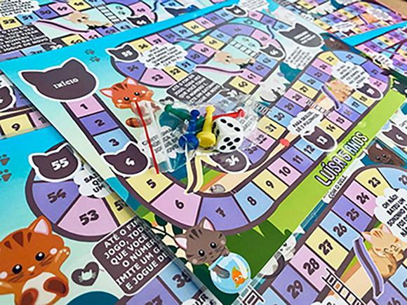20 Jogo de Tabuleiro Gatinhos