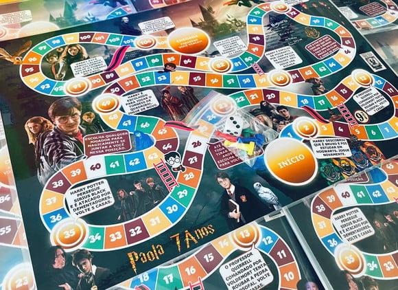 20 Lembrancinha Harry Potter - Jogo de Tabuleiro