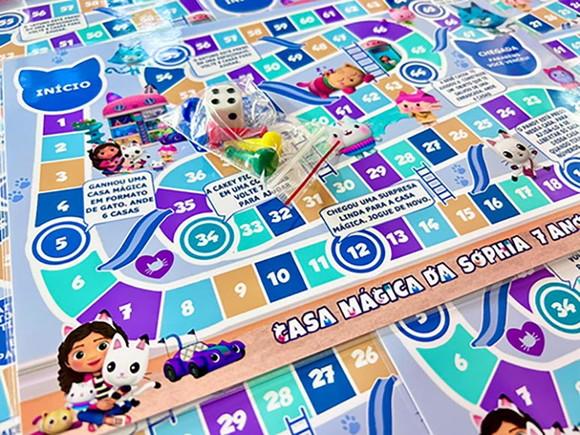 24 Jogo de Tabuleiro para Lembrancinha - Qualquer Tema