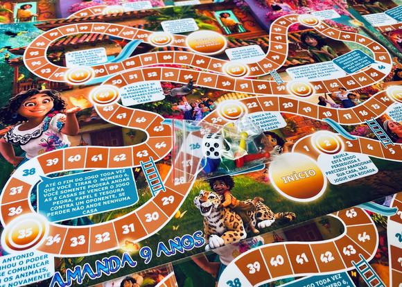 22 Jogo de Tabuleiro Festa Encanto Unissex