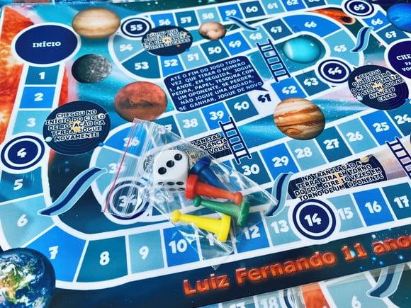 20 Jogo de Tabuleiro Sistema Solar