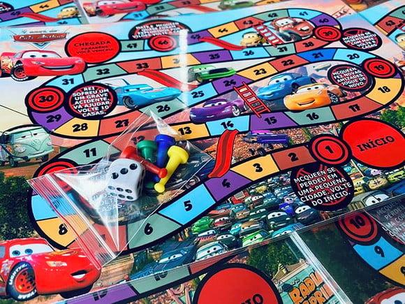 40 Jogo de Tabuleiro Personalizado Lembrancinha de Festa