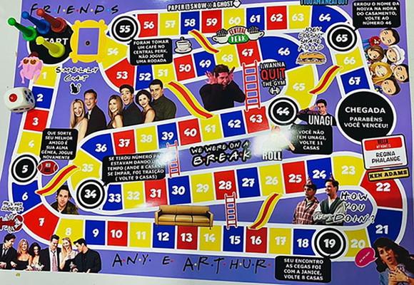 20 Jogo de Tabuleiro Festa Friends