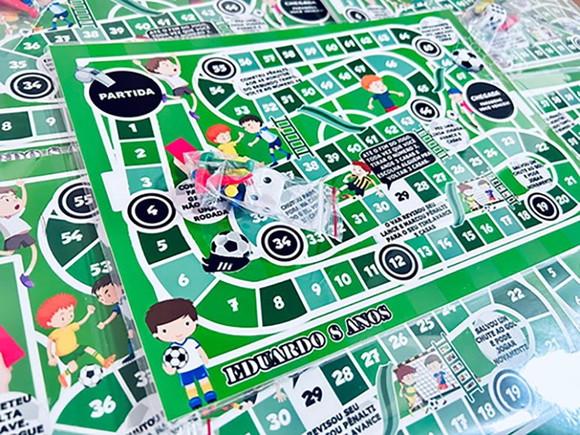 20 Jogo de Tabuleiro Festa Futebol