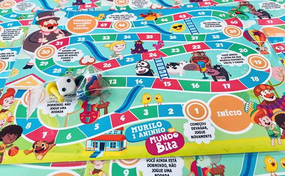 20 Jogo de Tabuleiro Mundo Bita