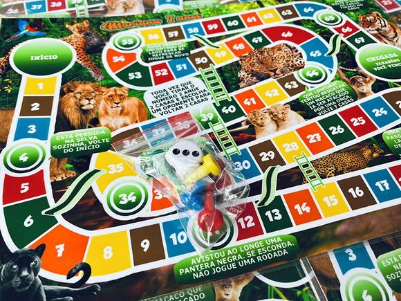 20 Jogo de Tabuleiro Festa Felinos