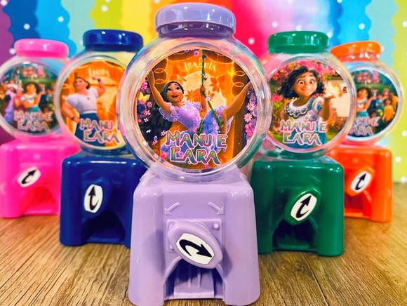 20 Mini Baleiro Candy Machine Encanto