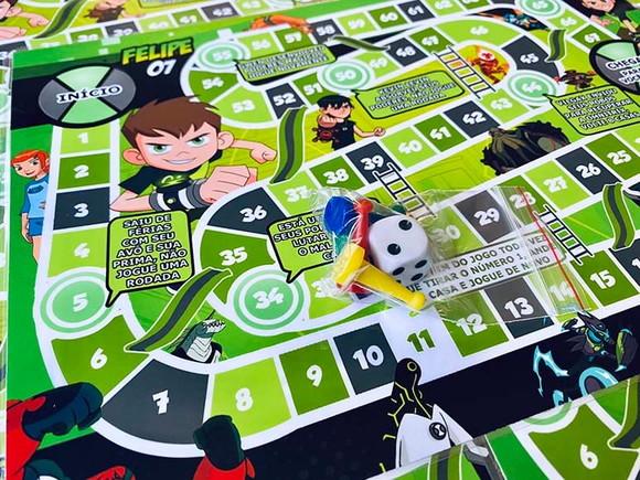 30 Jogo de Tabuleiro Festa Ben 10