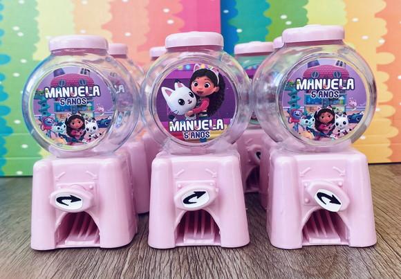 100 Mini Baleiro Candy Machine Personalizado 10cm