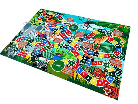 20 Lembrancinha Safari - Jogo de Tabuleiro