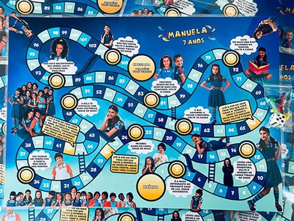 20 Lembrancinha Chiquititas -jogo de Tabuleiro Personalizado