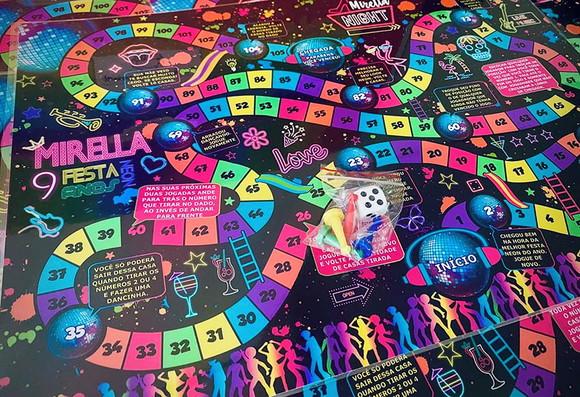 1 Jogo de Tabuleiro Personalizado 30 x 40cm - Varios Temas