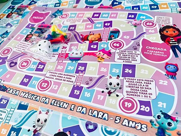 Kit 21 Jogo de Tabuleiro Personalizado Lembrancinha de Festa