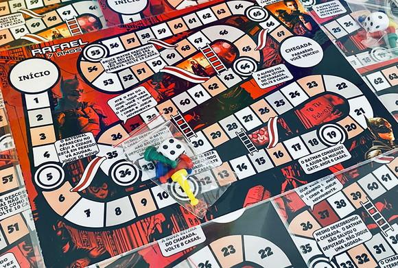 10 Jogo de Tabuleiro Personalizado Batman