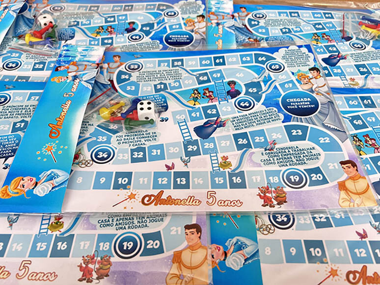 10 Jogo de Tabuleiro Personalizado Temática existente / Lembranc