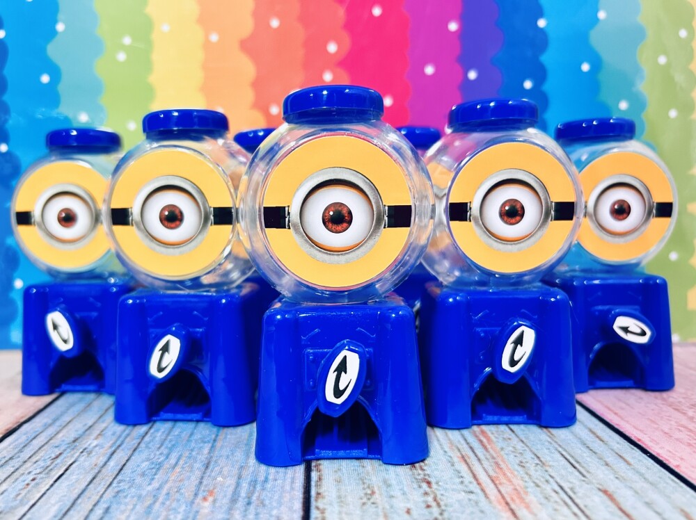 20 Candy Machine Festa Minions Personalizada  / Baleiro para Lemb