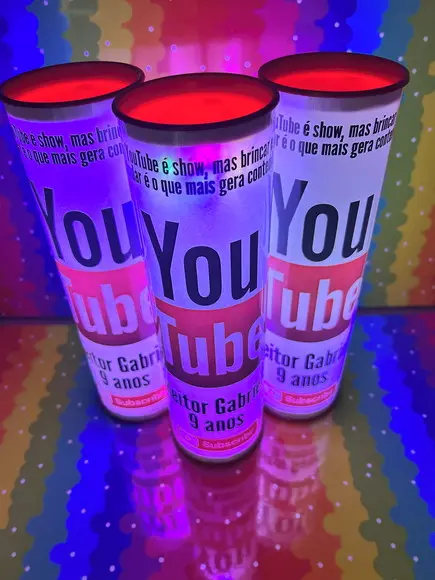 20 Luminarias de Led para Festa - Festa Youtube