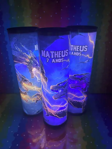 20 Luminarias de Led para Festa - Festa Godzilla
