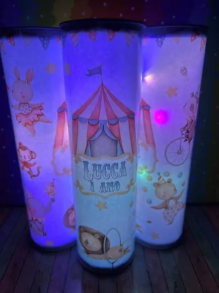 20 Luminarias de Led para Festa - Festa Circo