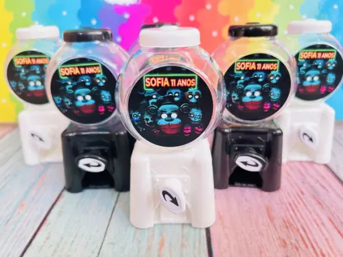20 Lembrancinha Festa Five Nights At Freddy's- Candy Machine
