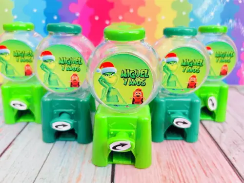 20 Mini Baleiro Candy Machine Grinch