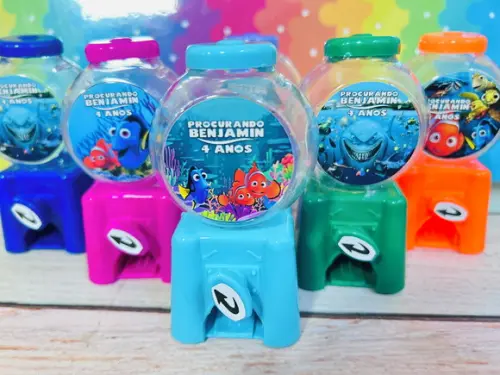 20 Lembrancinha Procurando Nemo Candy Machine