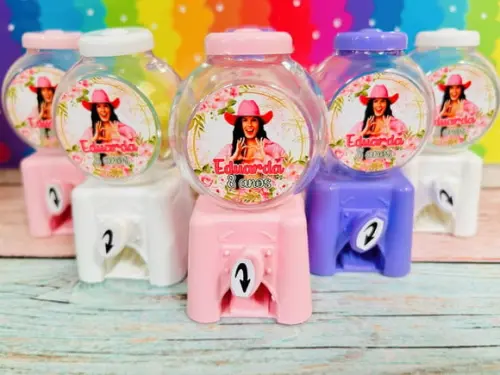 20 Mini Baleiro Candy Machine Ana Castela