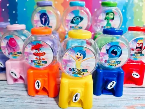 26 Mini Baleiro Candy Machine Personalizado 10 cm