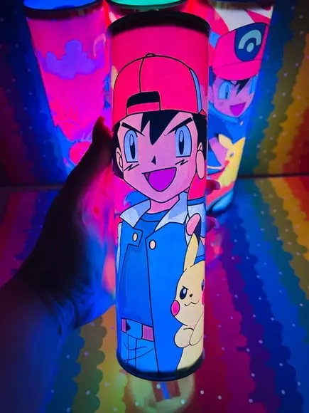 20 Luminárias de Led para Festa - Pokemon