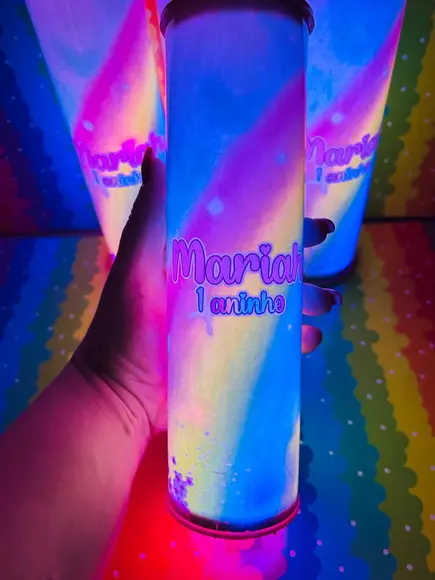 20 Luminarias de Led para Festa - Festa Arco Iris