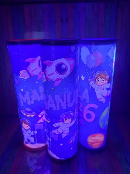 20 Luminarias de Led para Festa - Festa Astronauta