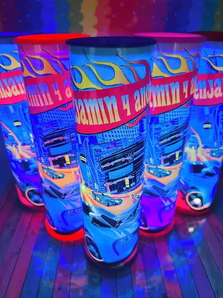 20 Luminarias de Led para Festa - Festa Hotwheels