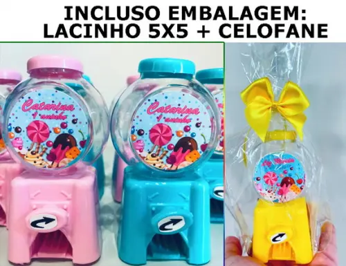40 Mini Baleiro Candy Machine + Embalagem