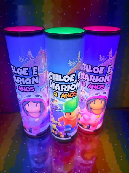 20 Luminarias de Led para Festa - Festa Stumble Guys