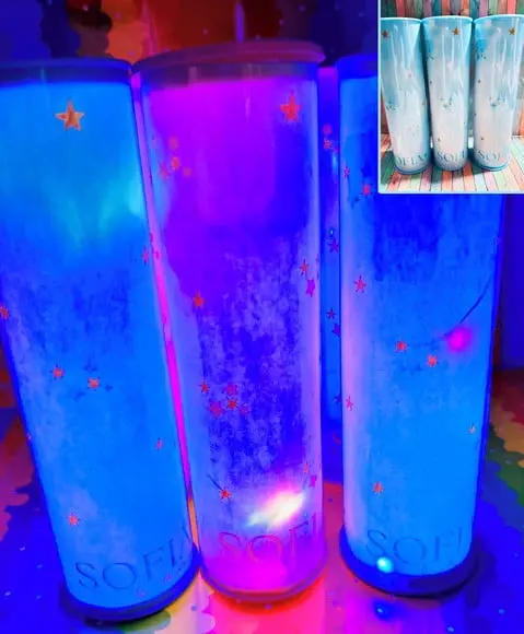 20 Luminarias de Led para Festa - Festa Estrelas