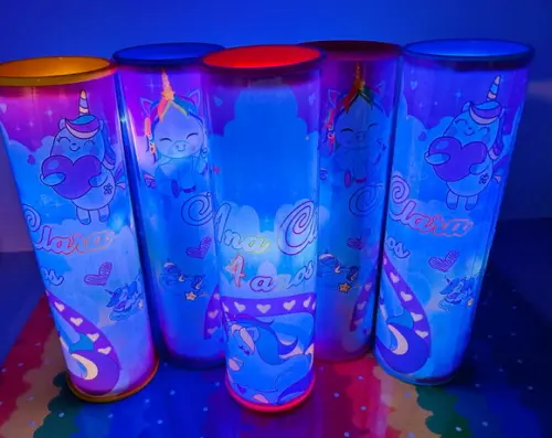 20 Luminárias de Led para Festa - Festa Unicórnio