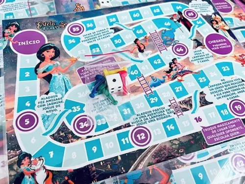 20 Jogo de Tabuleiro Jasmine - Lembrancinha