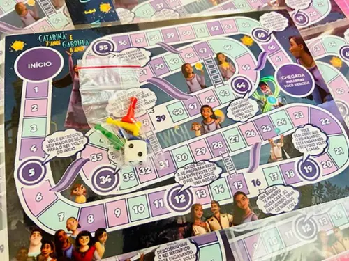 20 Jogo de Tabuleiro Wish - Lembrancinha