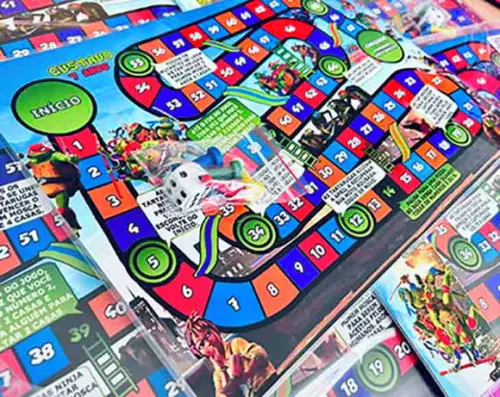 16 Jogo de Tabuleiro Personalizado Lembrancinha de Festa