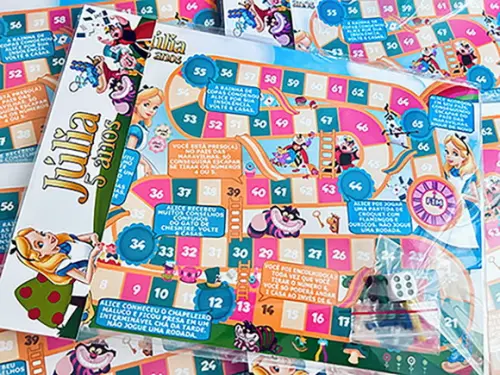 90 Jogo de Tabuleiro Personalizado Lembrancinha de Festa