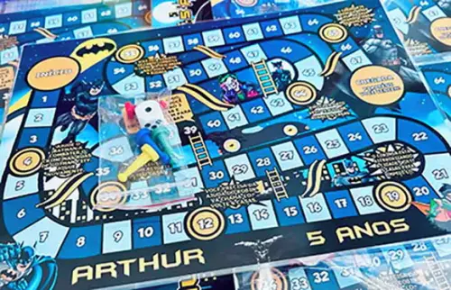 20 Jogo de Tabuleiro Batman - Lembrancinha