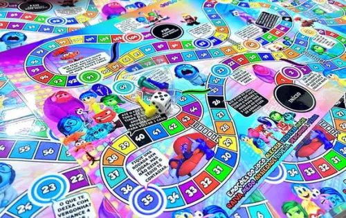 20 Jogo de Tabuleiro Divertidamente 2 - Lembrancinha