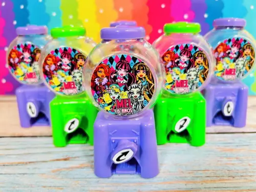 20 Mini Baleiro Candy Machine Monster High