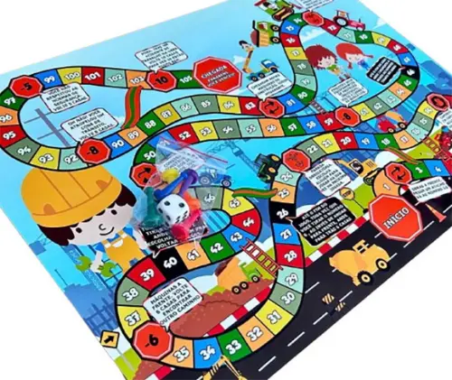 20 Jogo de Tabuleiro Festa Construção