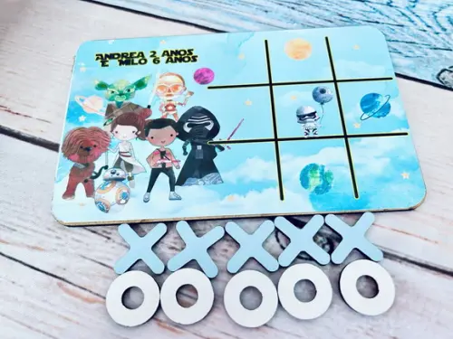 20 Jogo da Velha Personalizado Starwars