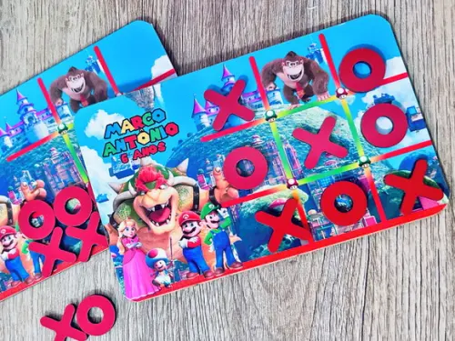 20 Jogo da Velha Personalizado Super Mario