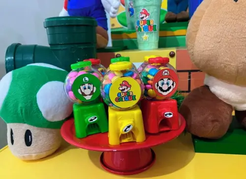 10 Mini Baleiro Candy Machine Personalizado 10 cm