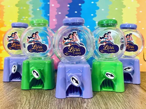 15 Mini Baleiro Candy Machine Personalizado 10 cm