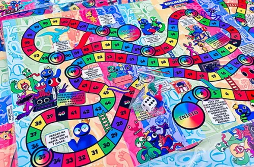 26 Jogo de Tabuleiro Personalizado Tamanho 40cm x 30 cm